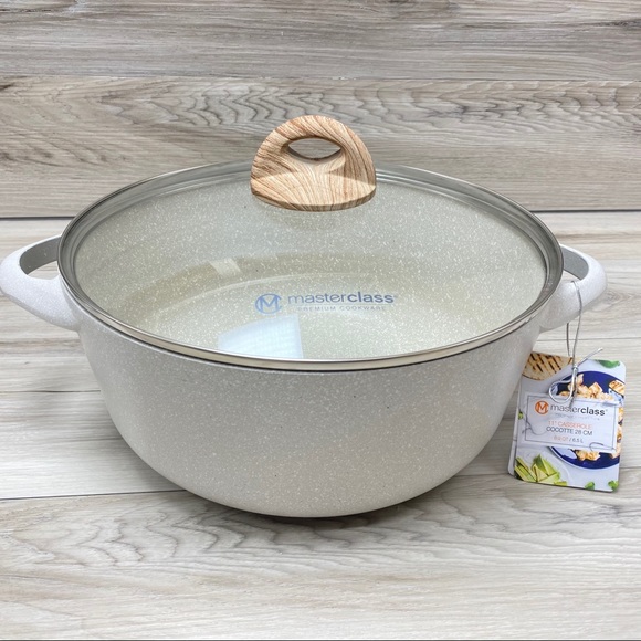 🆕 Masterclass Casseroles 8", 9.5" 11" Set of Casserole Pots - Picture 3 of 4